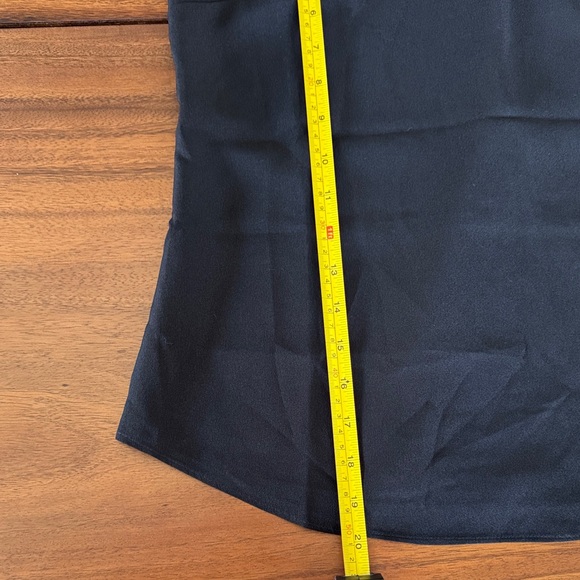 J. Crew Elegant Black Scalloped Camisole - Picture 4 of 4